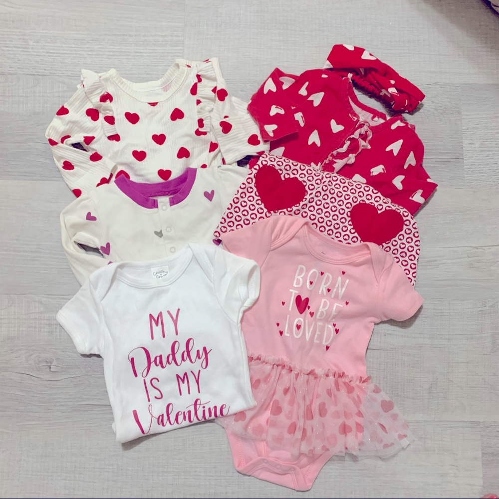 Baby Girl Valentine Bundle